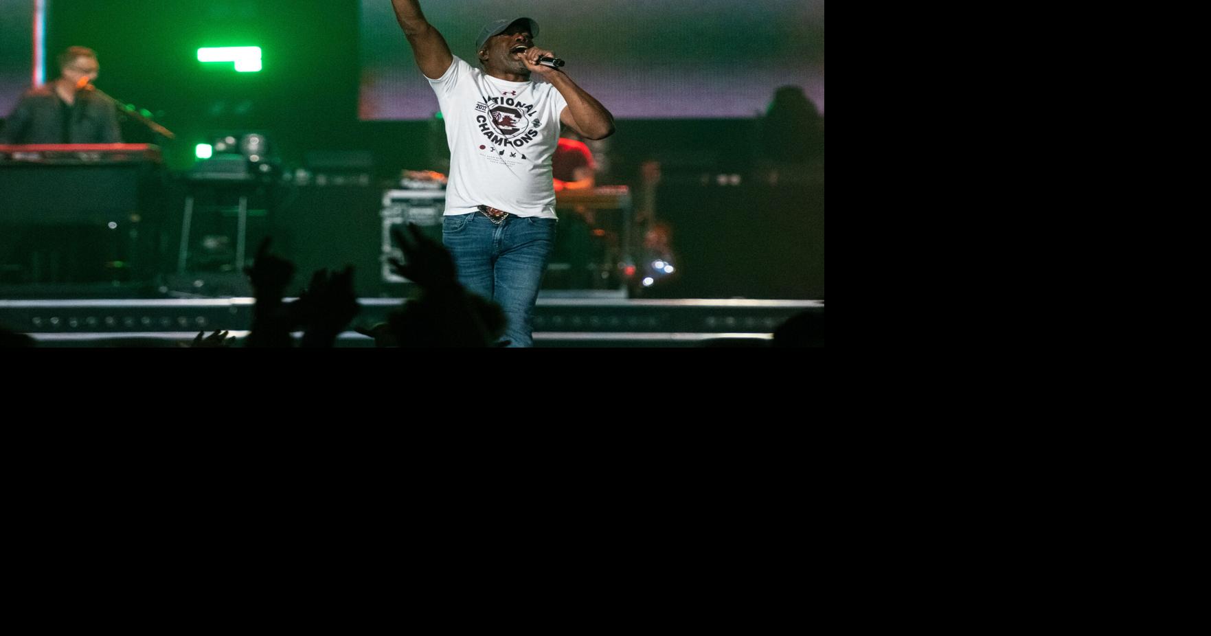 Darius Rucker playing Columbia SC concert for Gamecocks NIL