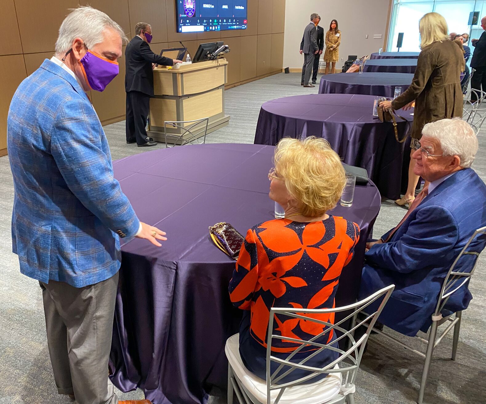 clemson lab coat