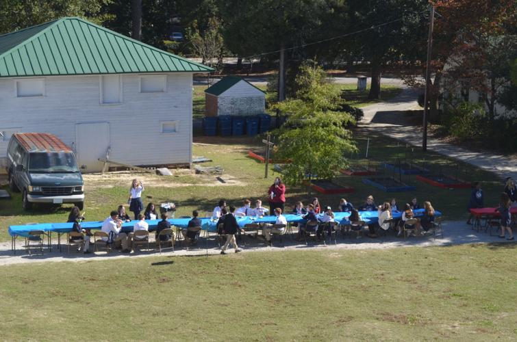 Mead Hall holds One Table Thanksgiving meal Aiken Area Education