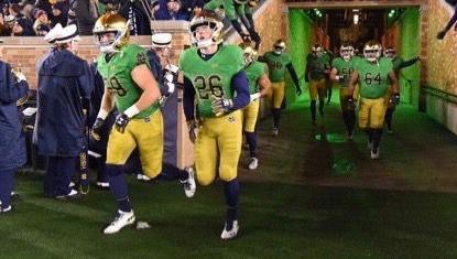 Sapakoff Notre Dames Leo Albano Ex Clemson Fan Enjoys