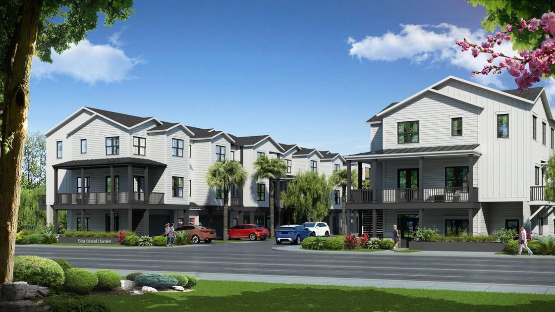 Local builder finishing up townhome neighborhood in Mount Pleasant