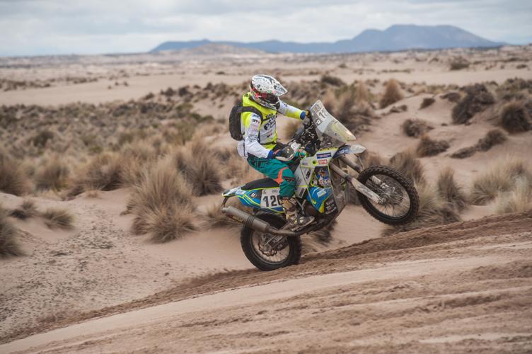 Mount Pleasant's Angelo Vlcek survives grueling Dakar Rally