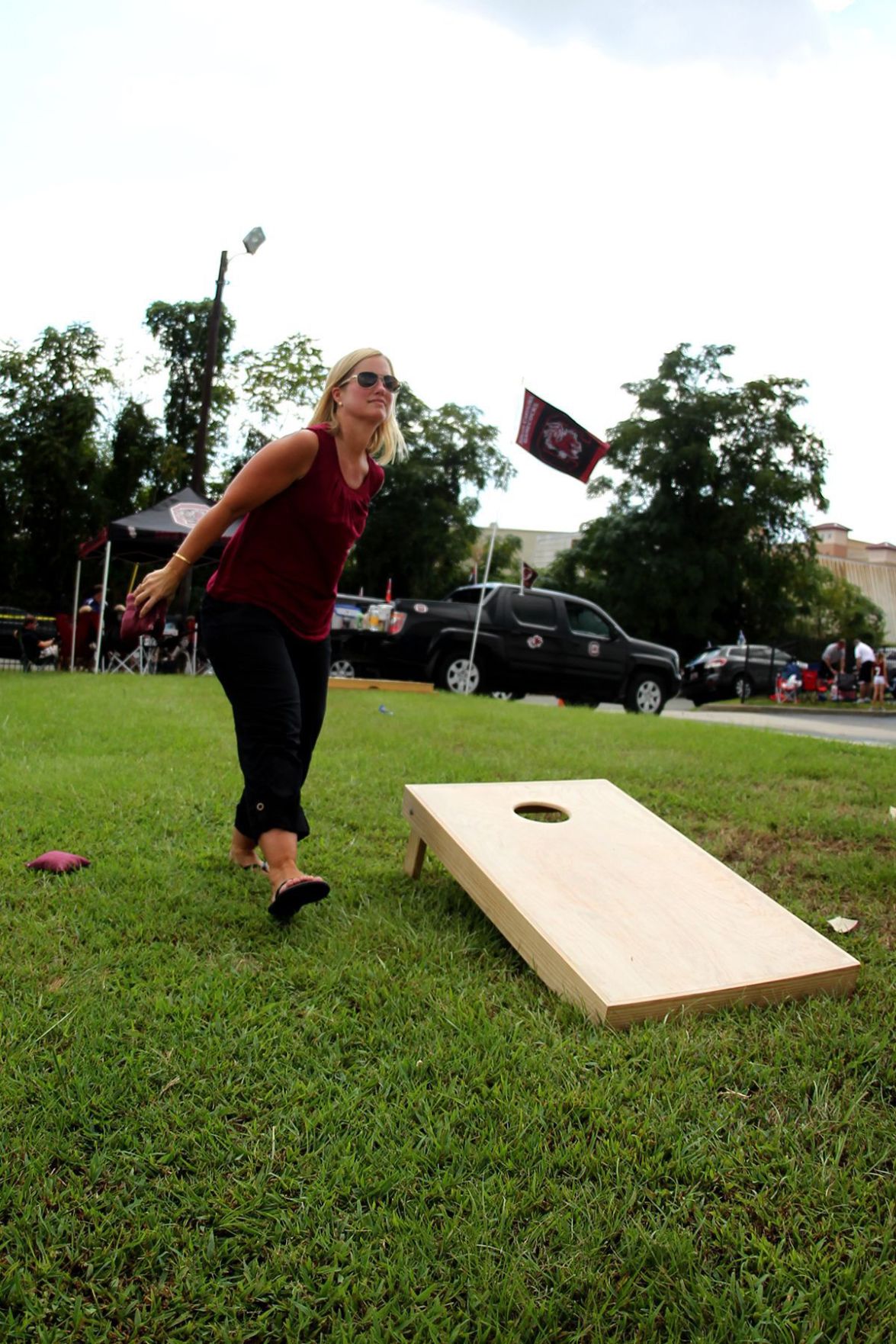 Tailgating at USC vs. ECU