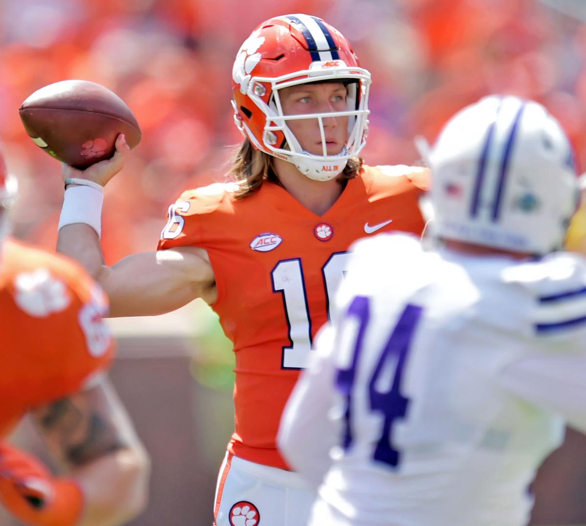 Check spelling or type a new query. Clemson Football Trevor Lawrence Wallpaper - Clemson football routs Furman as both Kelly Bryant and ...