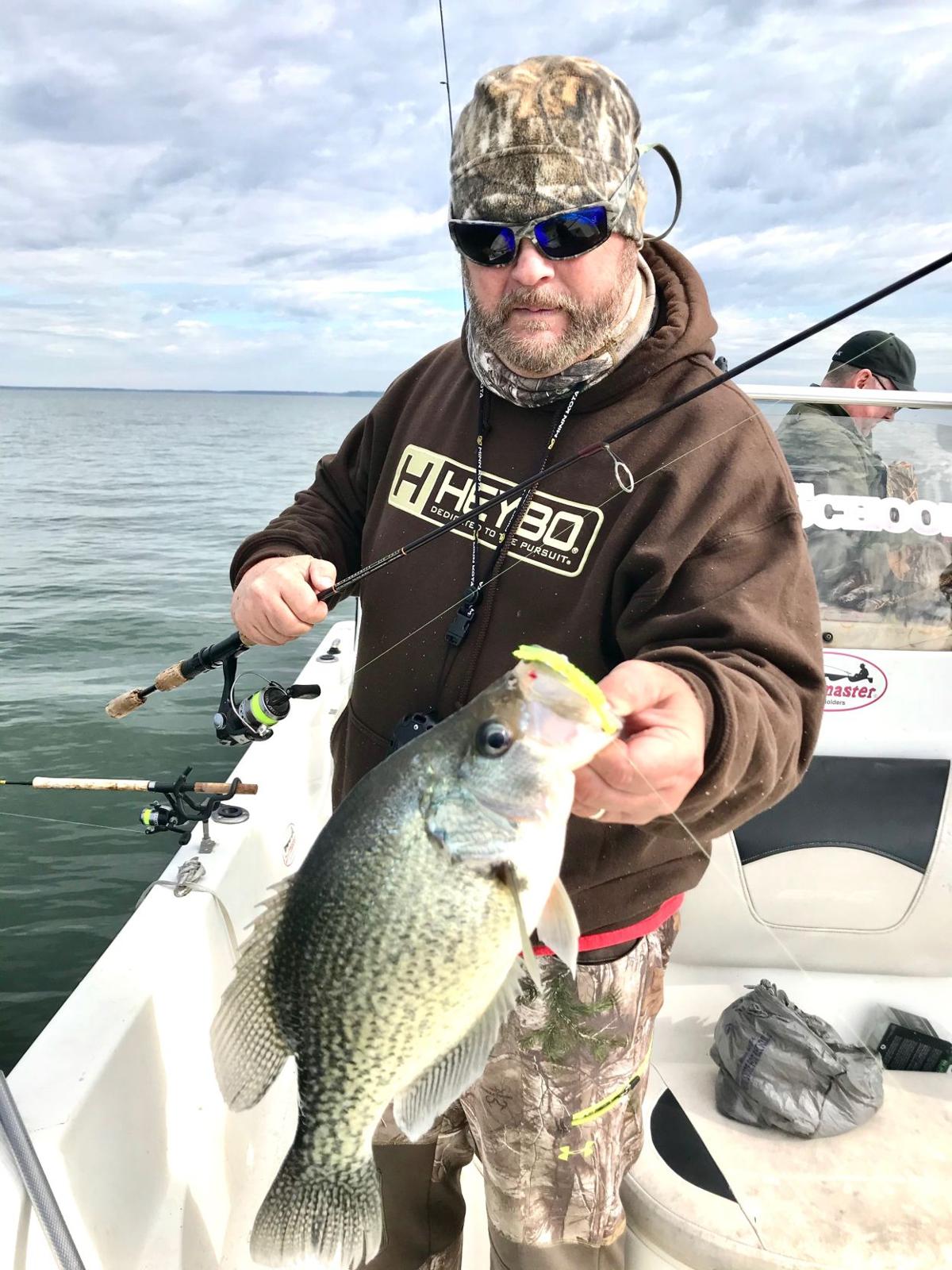 Winter Fishing On Santee Cooper Lakes Offers Big Catfish Striped