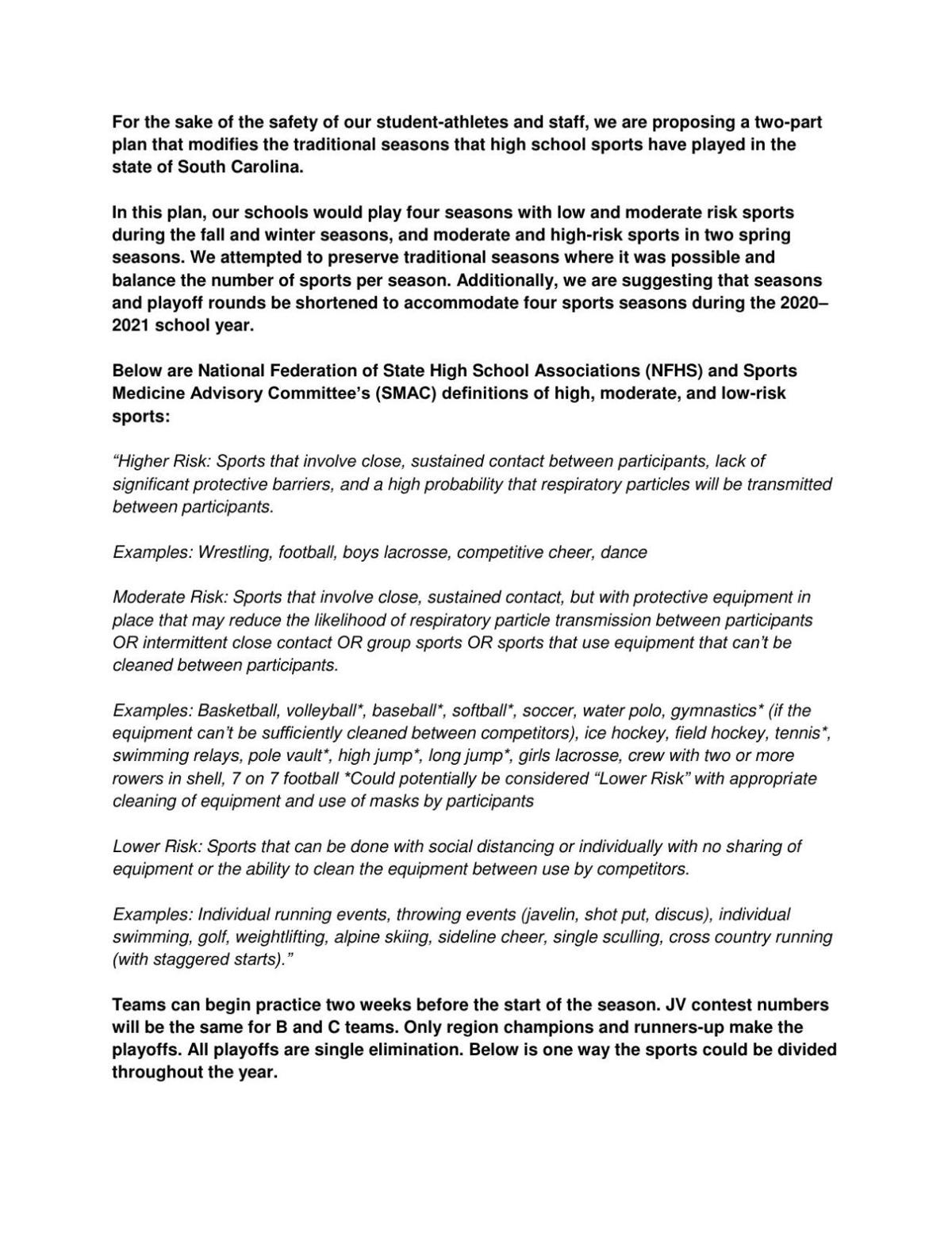 Lexington One Sports Proposal Postandcourier Com
