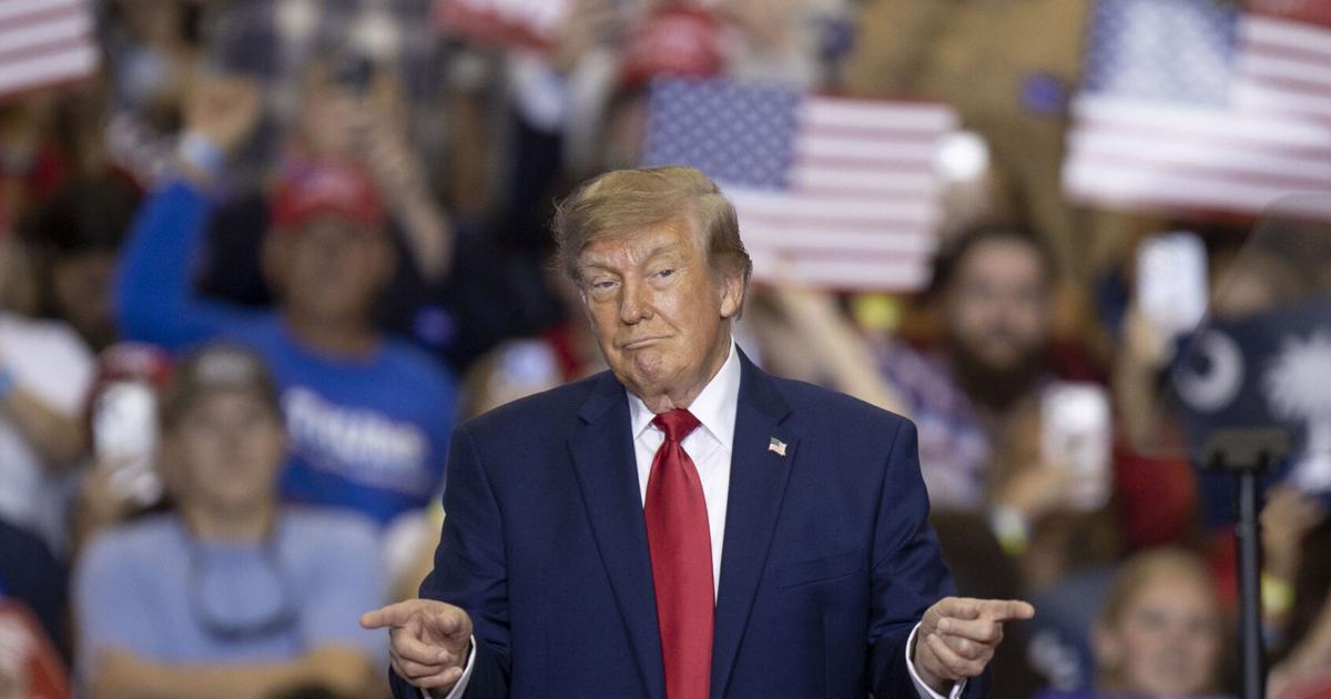 Trump wraps up speech in support of Darline Graham at Upstate rally