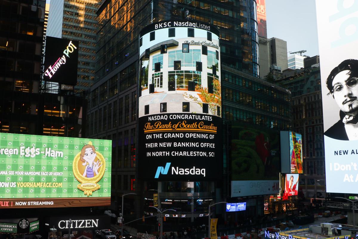 Bank of SC gets a Wall St.-style nod from Nasdaq ...