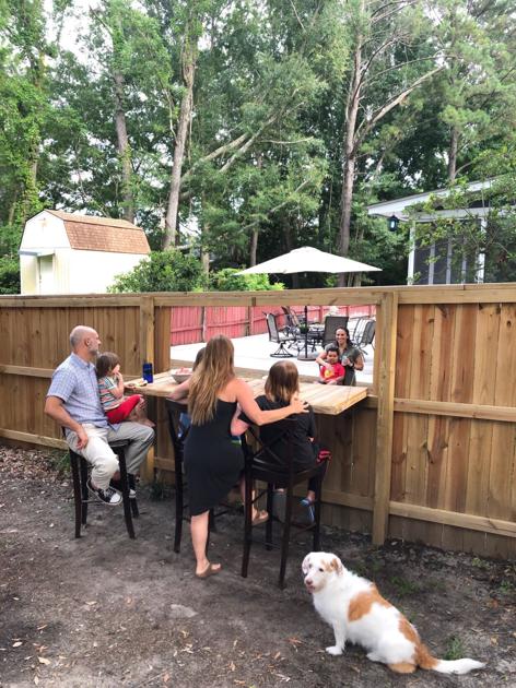 These West Ashley Neighbors Missed Each Other So They Turned Their Fence Into A Bar Features Postandcourier Com