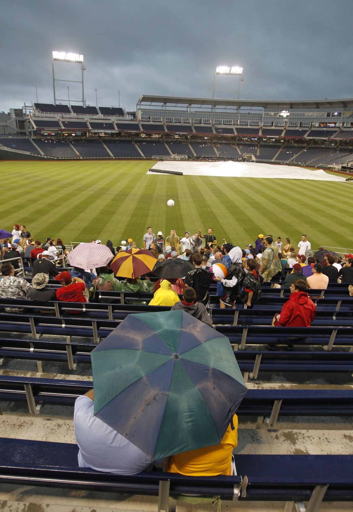 College World Series rainout