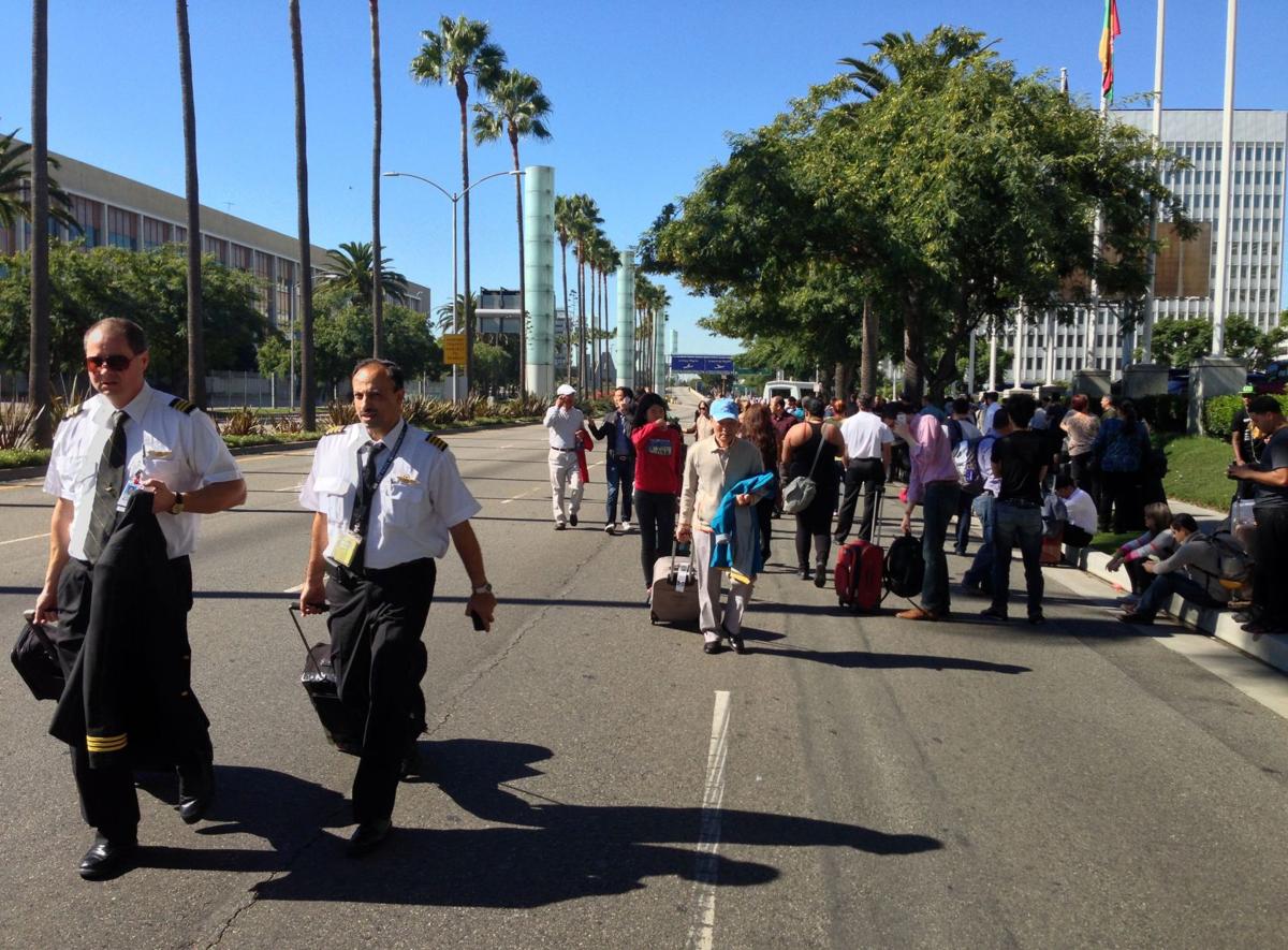 Shooting at LAX