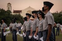 'Standing for respect': Citadel basketball captain Hayden Brown spurs campus unity event