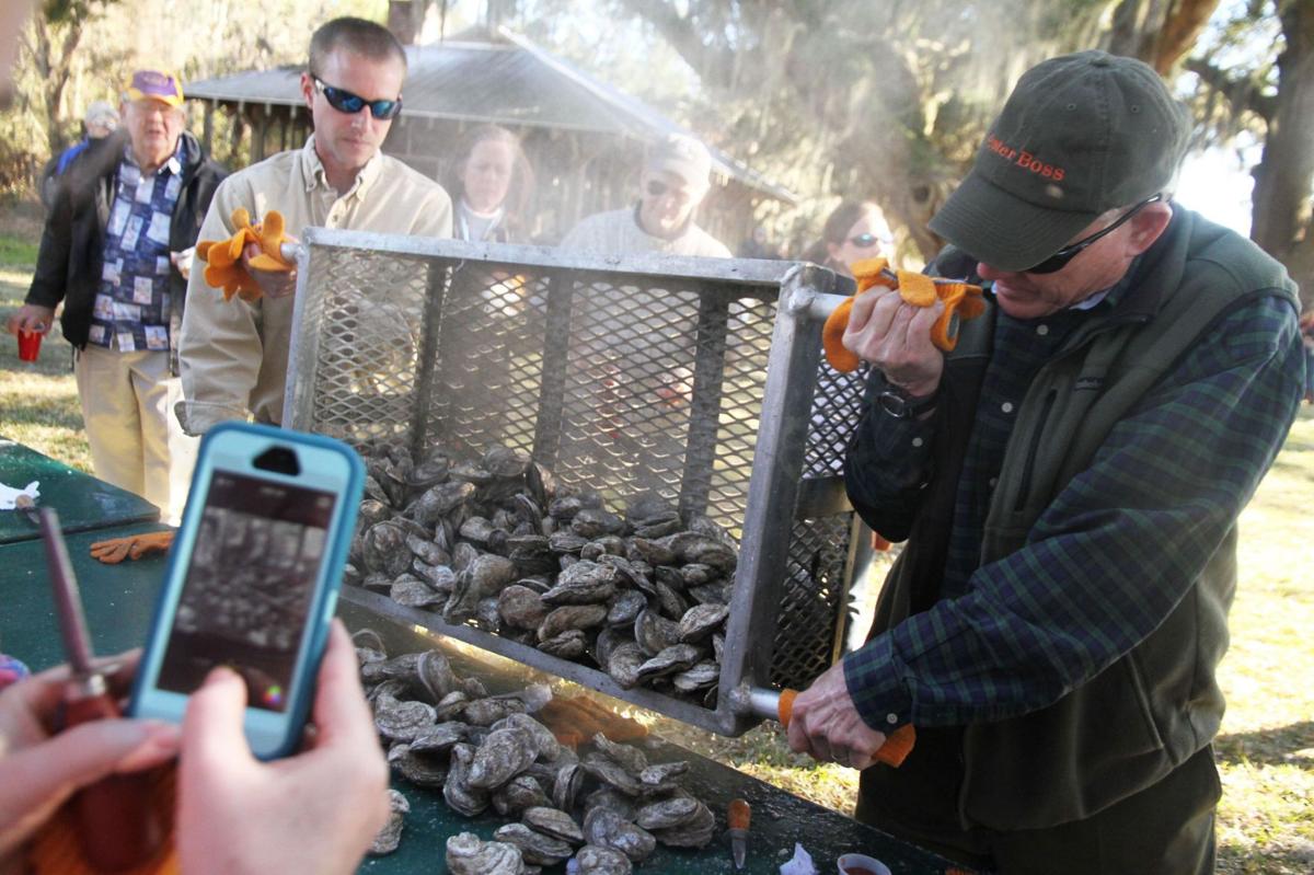 Charleston Museum birthday oyster roast