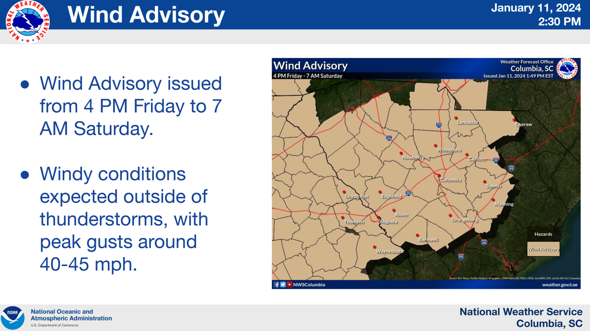 Aiken schools to dismiss early Friday due to severe weather | Aiken Area  Education | postandcourier.com