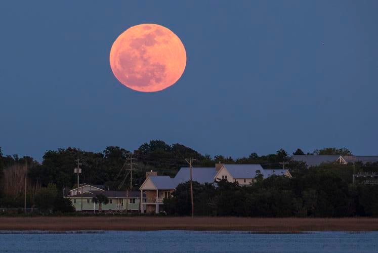 Beautiful April’s Full Pink Moon May Coincide With A Historic Launch Attempt Artwork Photography