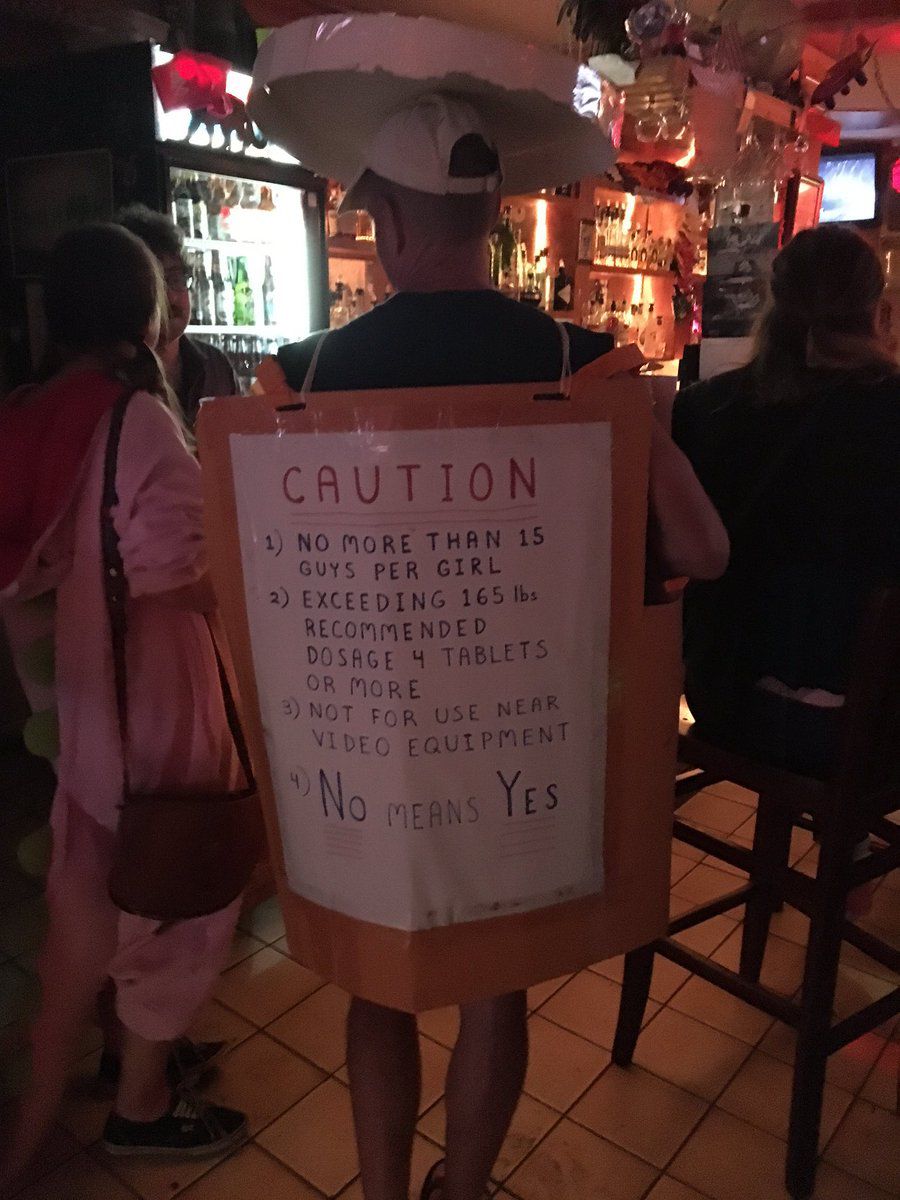 A guy walked into a Charleston bar dressed up as a date-rape drug — and ...