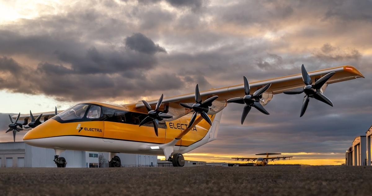 New hybrid-electric airplane makes first urban demonstration in downtown Charleston