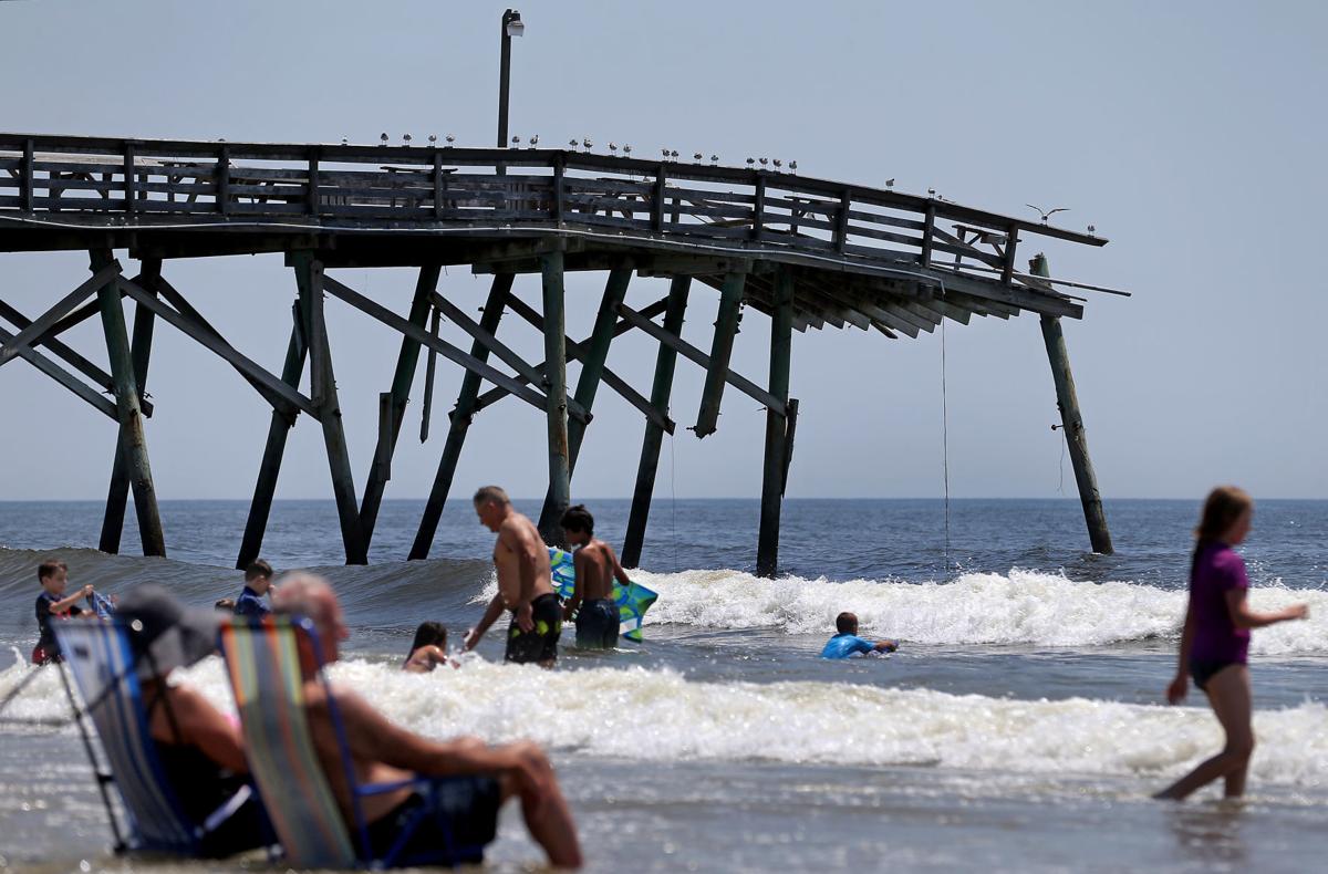 It S Just Not The Same Small Strand Beach Town Struggles Without No Pier End Jpg