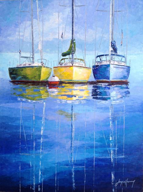Charleston artist Joyce Harvey paints what she loves 