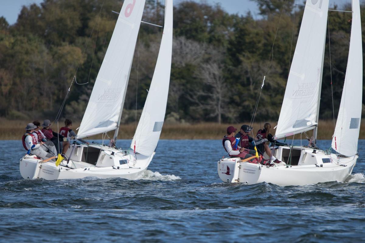 College of Charleston sailing team ends fall season ranked No. 1 coed