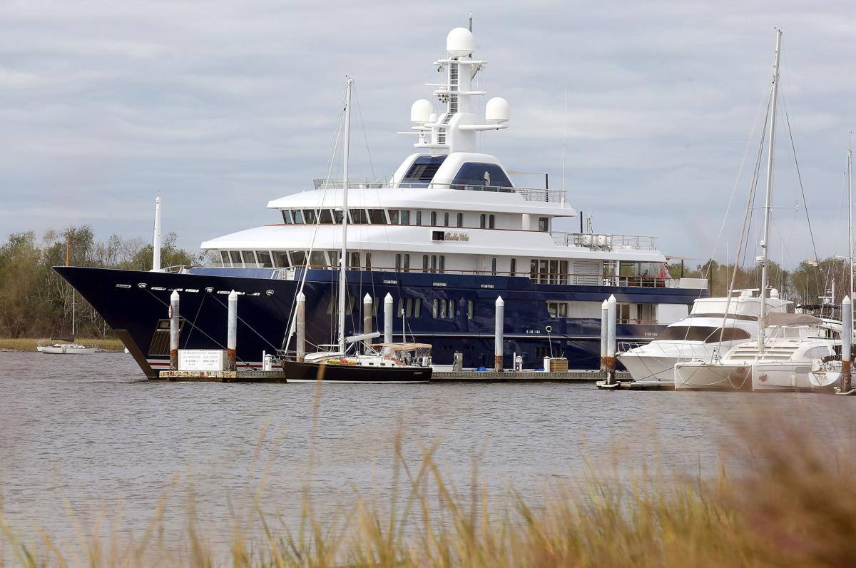 2 Luxury Superyachts Are Docked In The Charleston City Marina Business Postandcourier Com