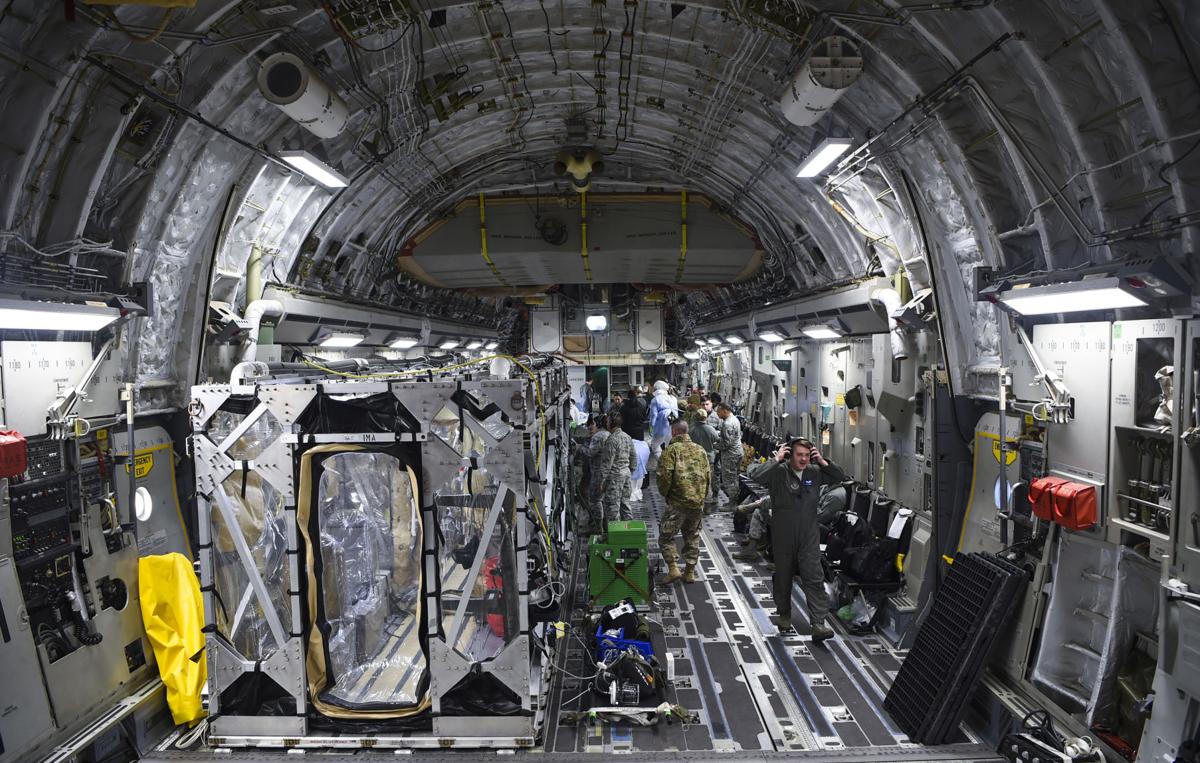 Charleston Air Force Base Is Preparing To Fly Coronavirus Patients Worldwide In C 17s Covid 19 Postandcourier Com