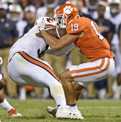 Tanner Muse Broke His Hand In Second Play Of Clemson Georgia Tech