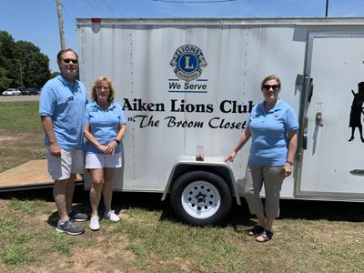 AIken Lions hold annual broom sale