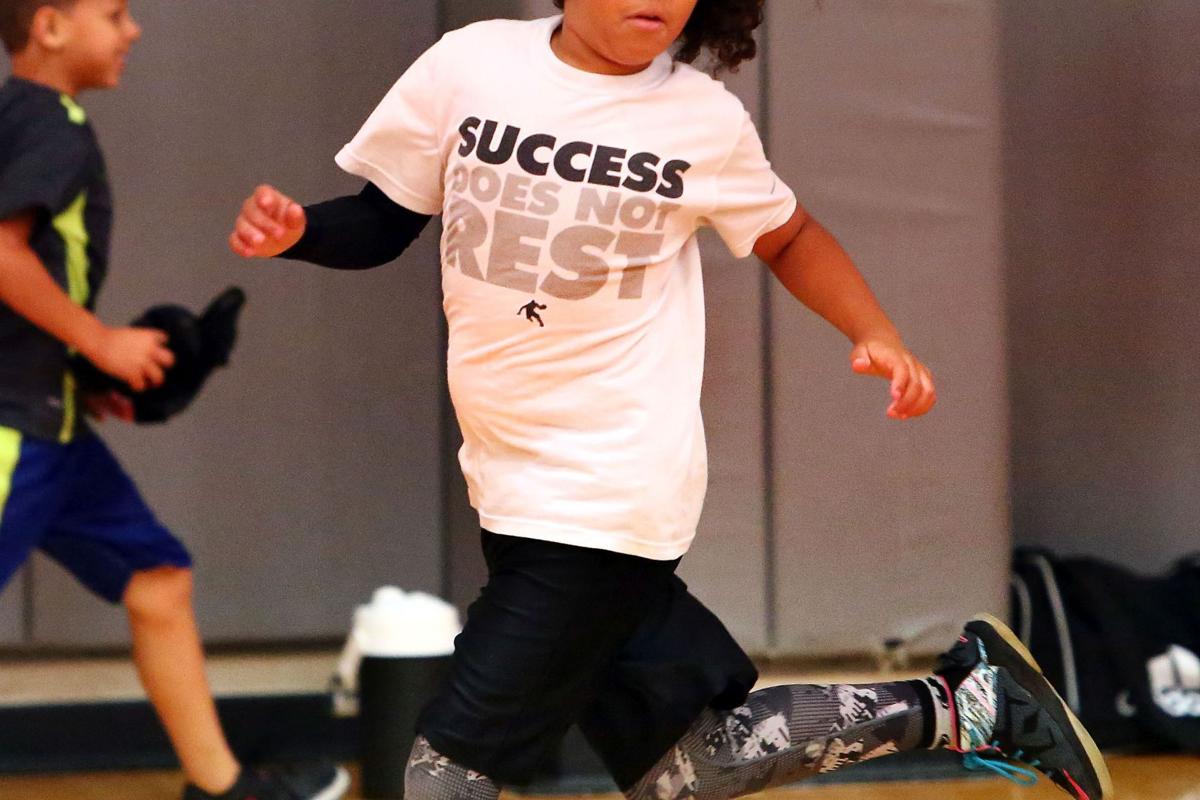 Khris Middleton basketball camp