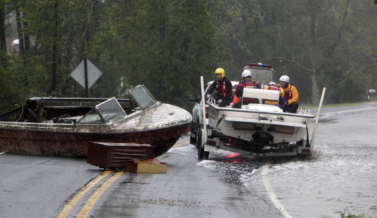Irene continues her march up the East coast