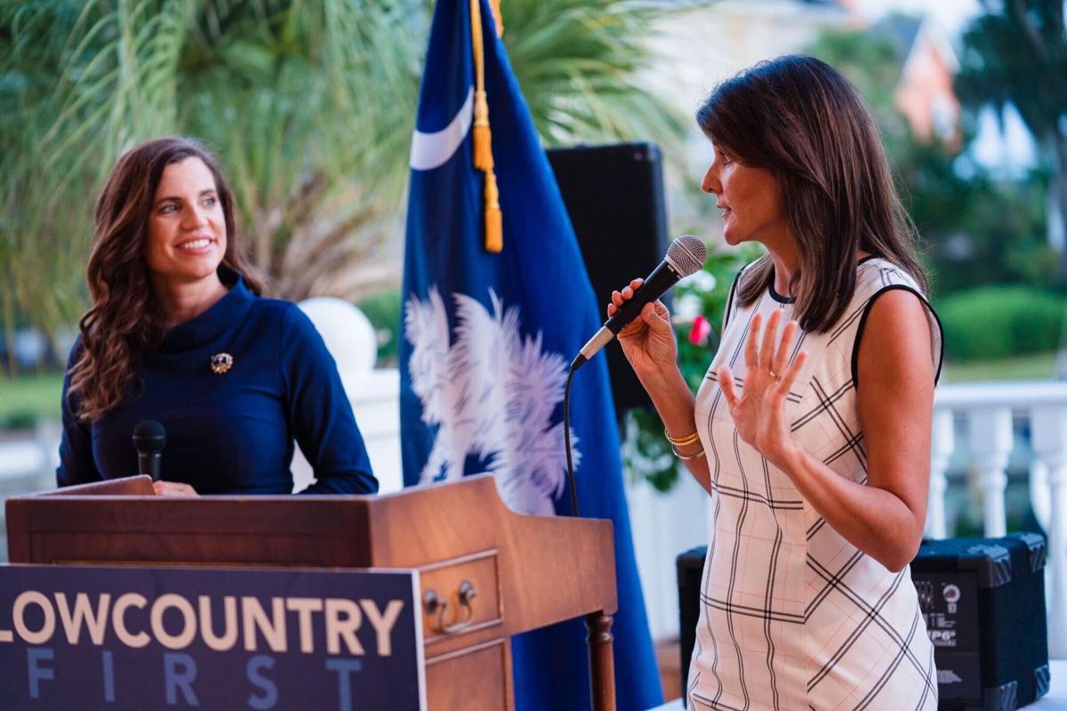 nancy mace blue dress Here we go on @seanhannity!