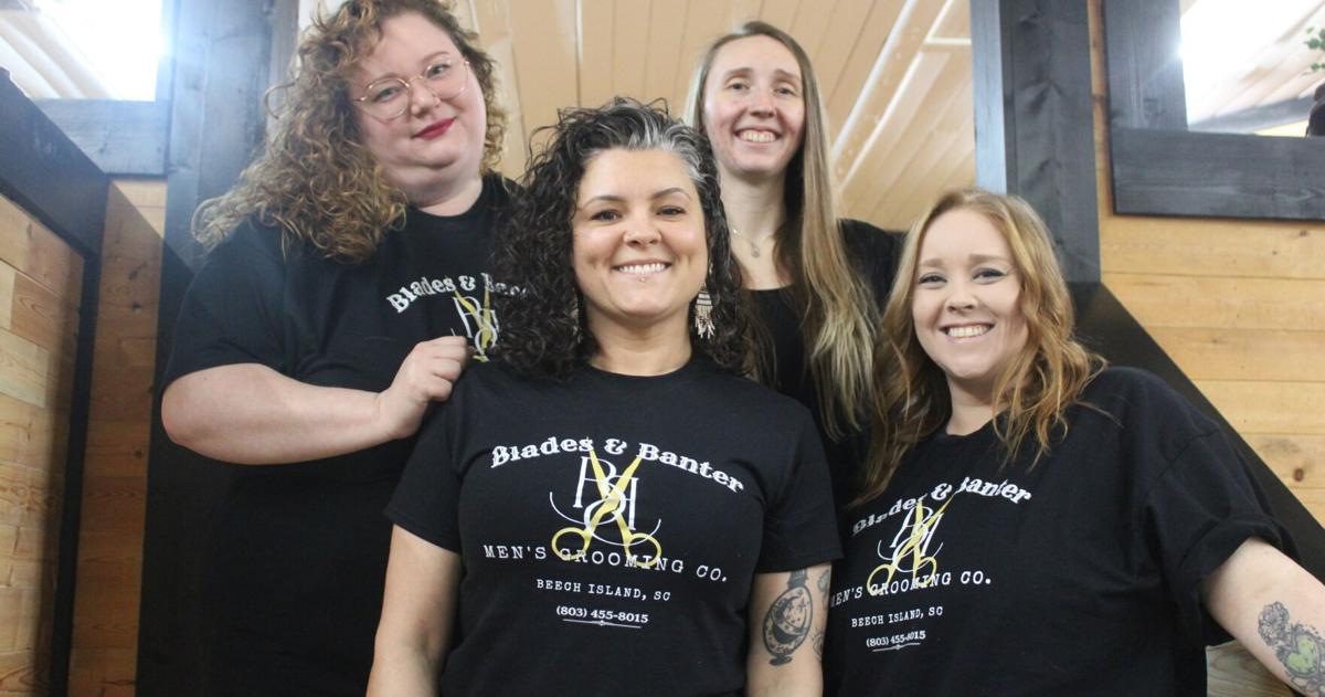 Four female barbers open up men’s grooming salon Four female barbers open up men’s grooming salon