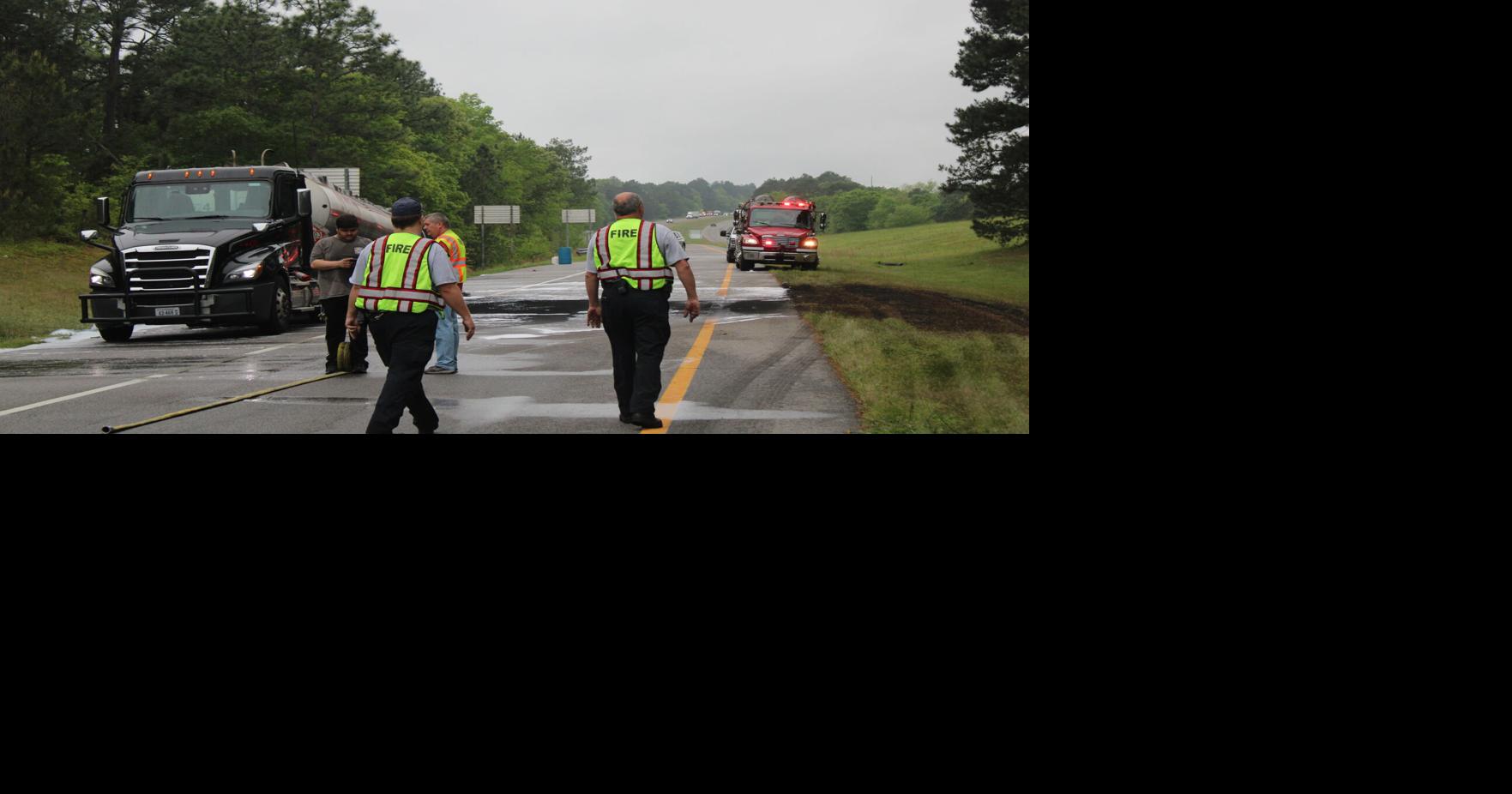 Fire crews respond to tractor-trailer fire and rollover accident on ...