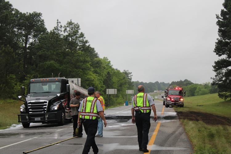 Fire crews respond to tractor-trailer fire and rollover accident on ...