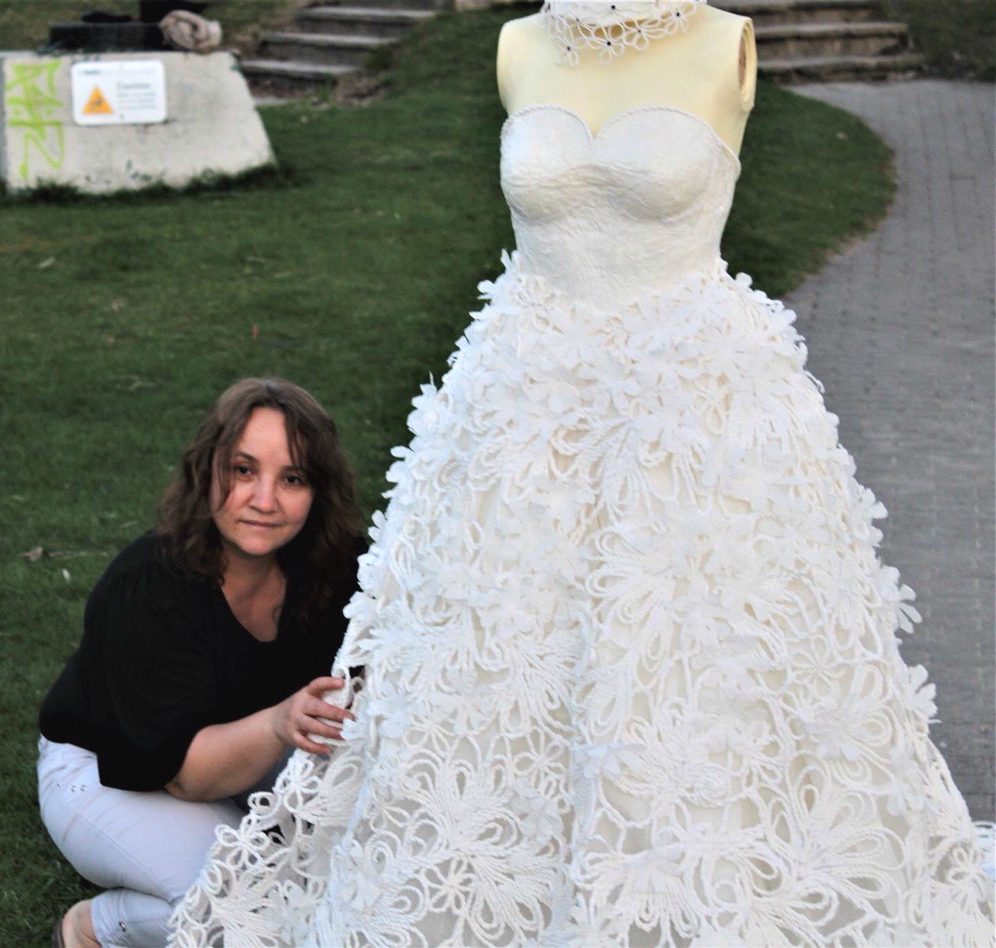 Toilet Paper Wedding Dress Kleinfeld