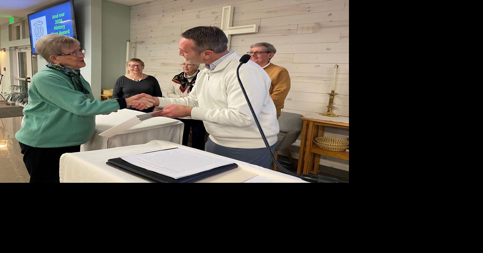 DI Hist. Society honors MaeRe Skinner