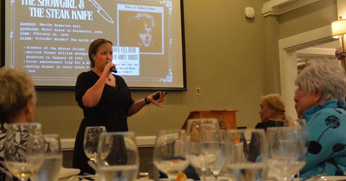 Mysteries and mayhem: Aiken crowd hears tales of high-society impropriety