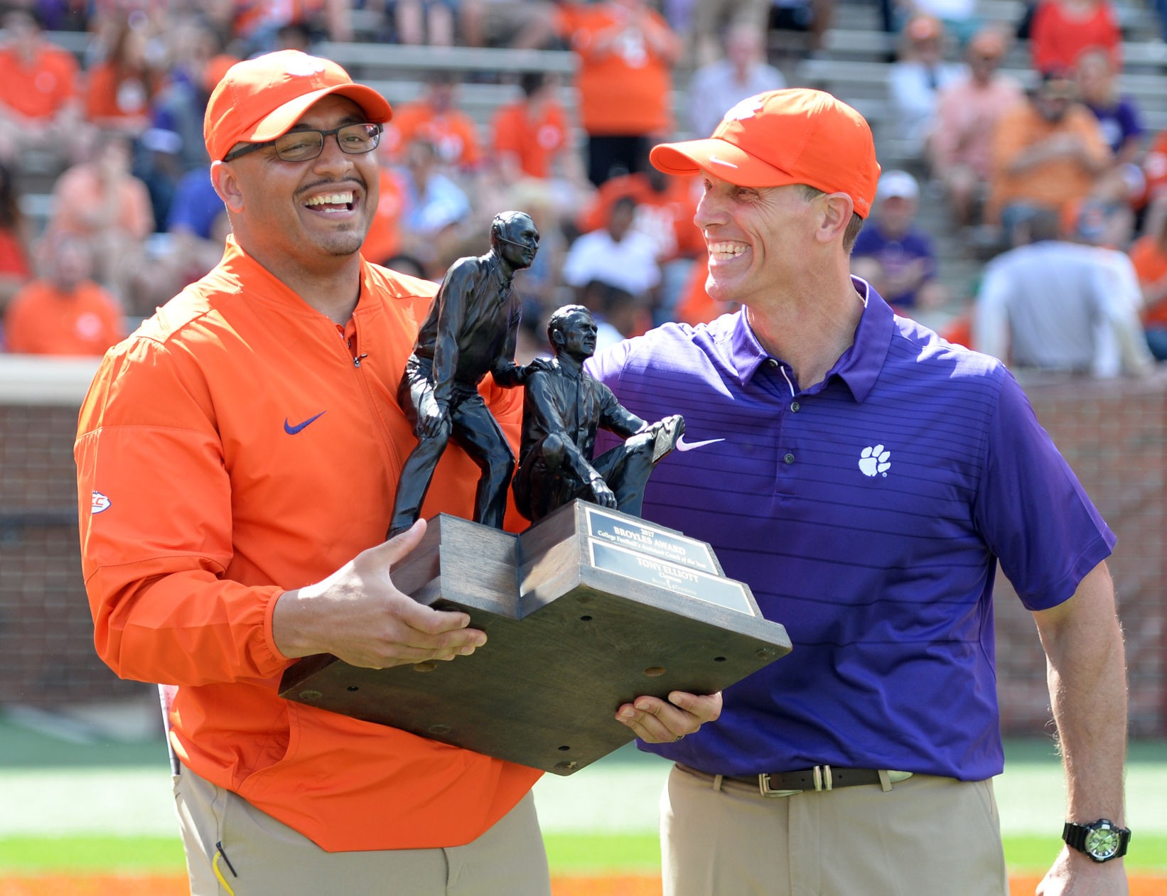 Clemson's Brent Venables, Tony Elliott Address Head Coaching Rumors ...