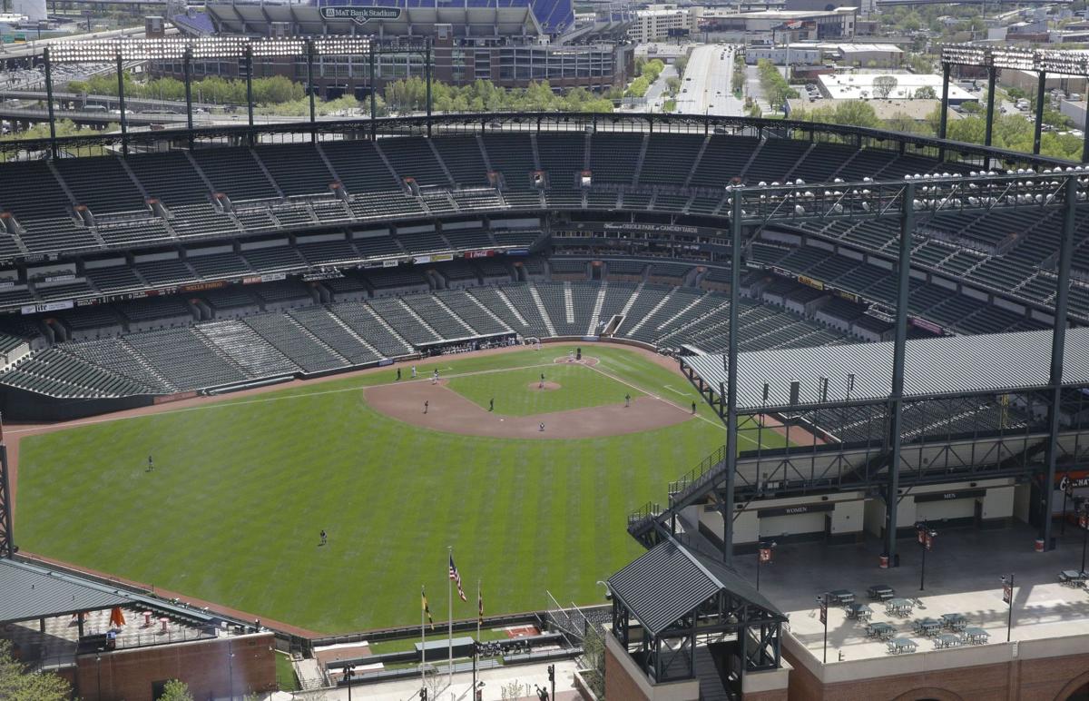 No fans at Orioles game
