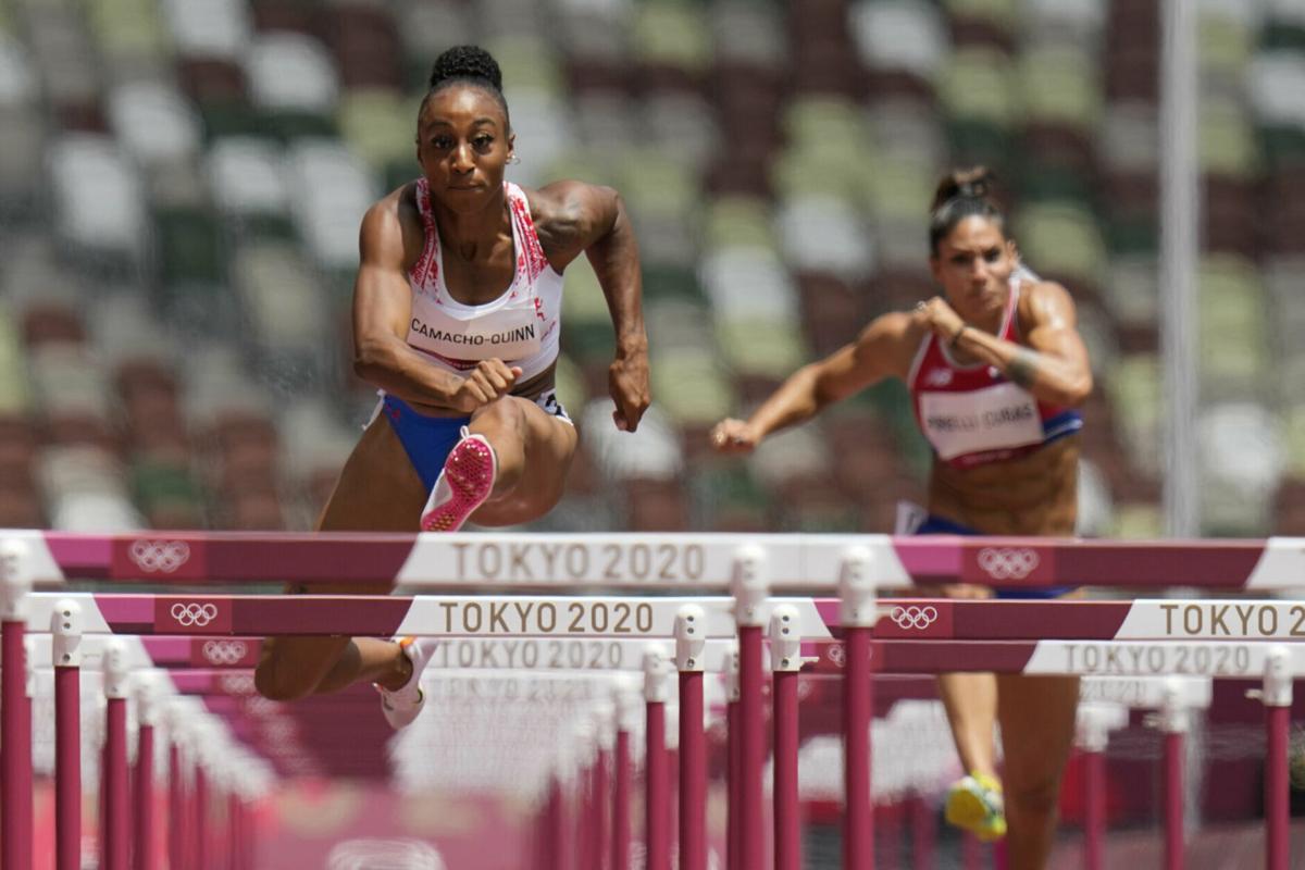 North Charleston's Jasmine Camacho-Quinn sets sizzling ...
