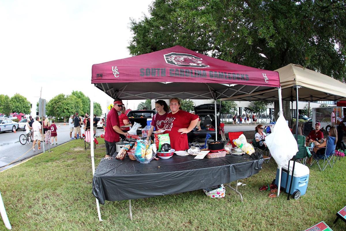 Tailgating at USC vs. ECU