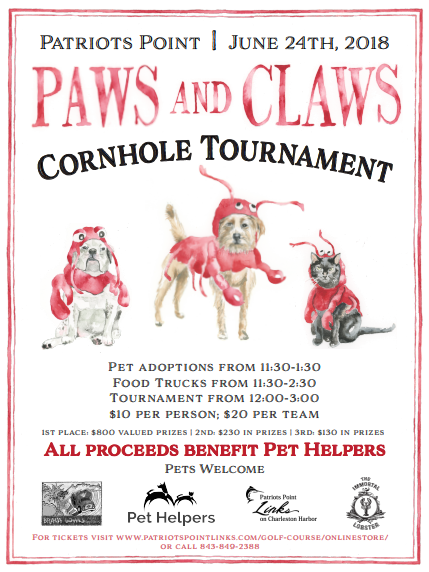 Patriots Point Links To Host Cornhole Tournament For Pet Adoption Crime Postandcourier Com