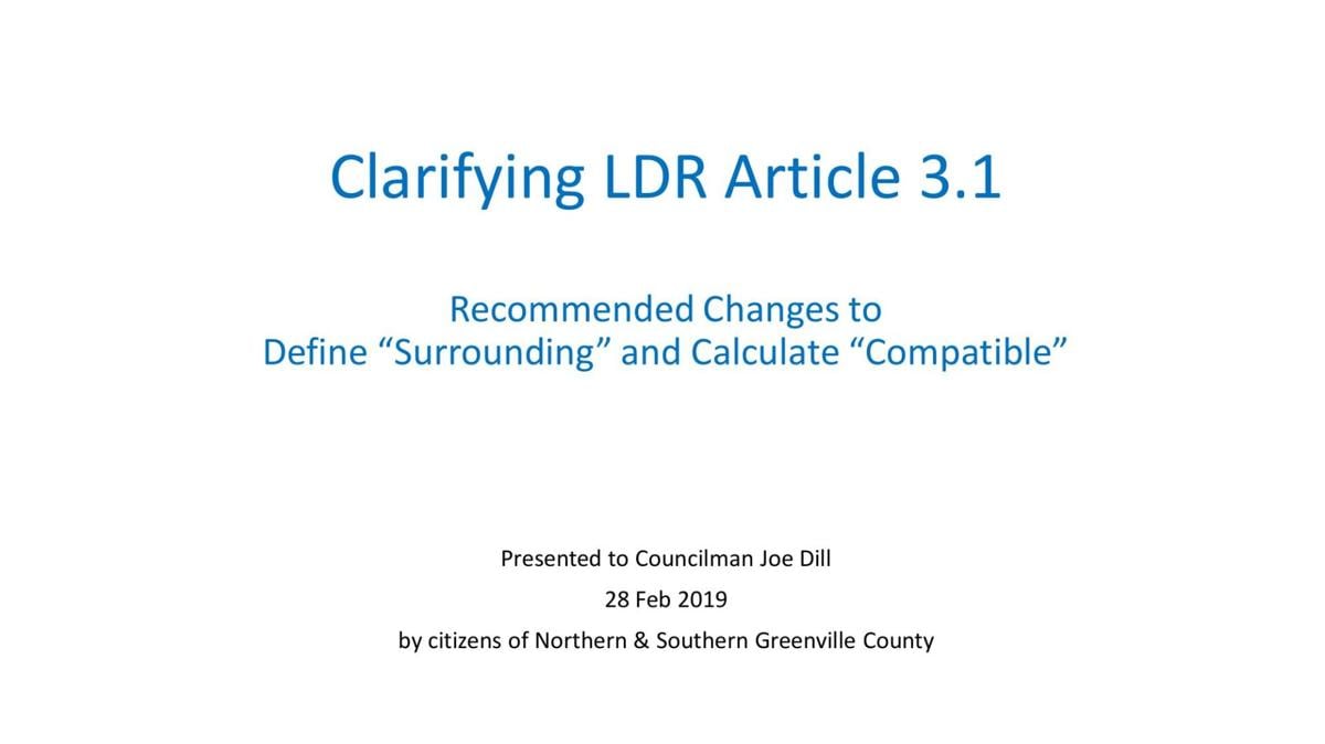 Land development ideas and frustration shared as Greenville County