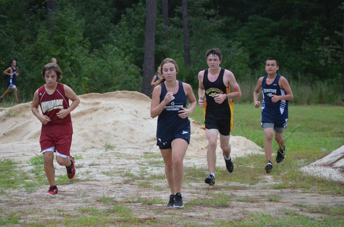 Cross country at 8 Oaks Park