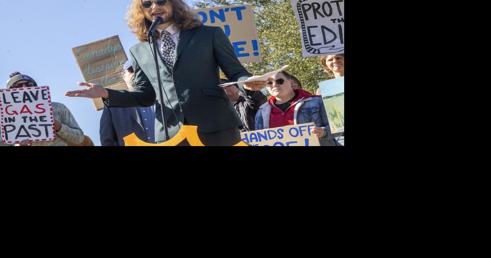 Environmental groups protest against new gas plant plans in Colleton County