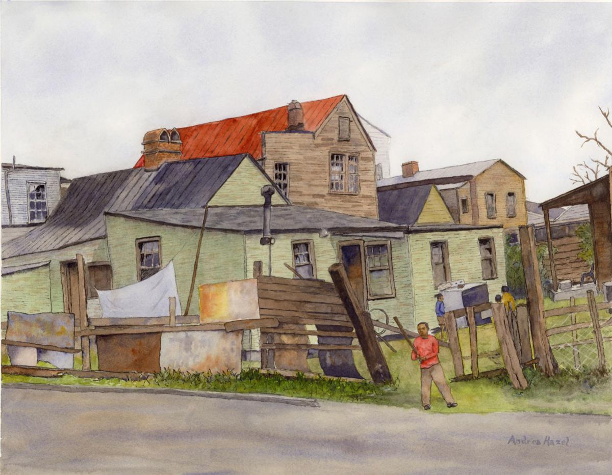 Charleston Artist Paints Lost Homes Recalling Destructive Impact