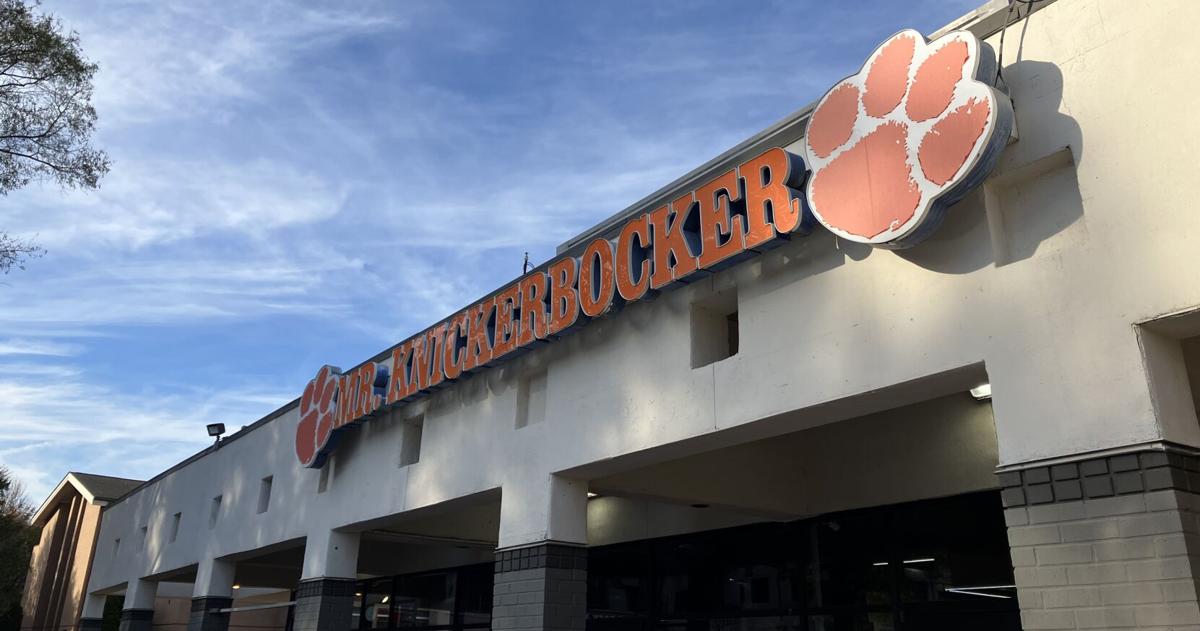 Clemson Computer Store Clemson's Mr. Knickerbocker fan store is closing Dec. 31