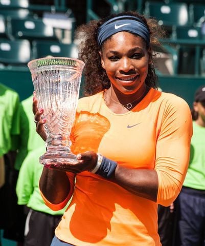Serena Williams at Family Circle Cup 2012 — Nike outfit