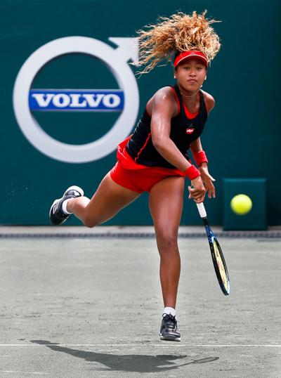 Rising Star Naomi Osaka Takes Center Stage On First Day Of