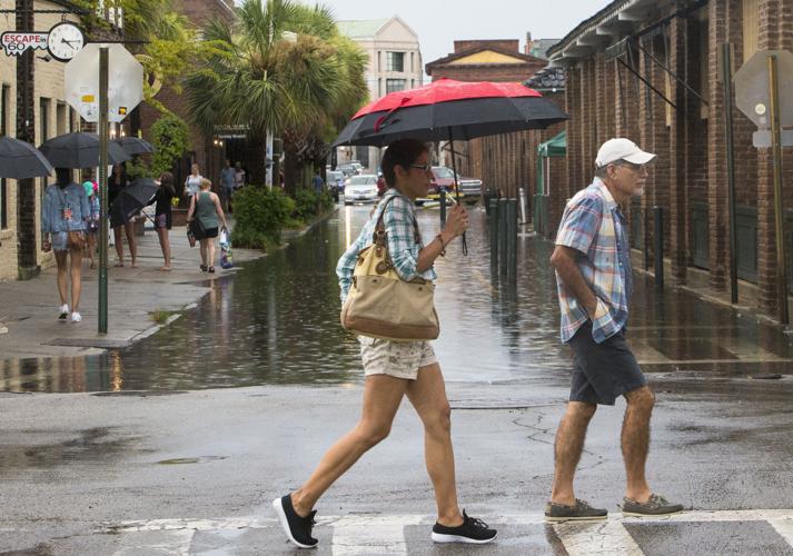 Thunderstorms brought heavy rain, flooding to Charleston area Saturday